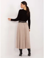 Spódnica IT SD model 21793739 beżowy - FPrice Spódnica IT SD model 21793739 beżowy - FPrice