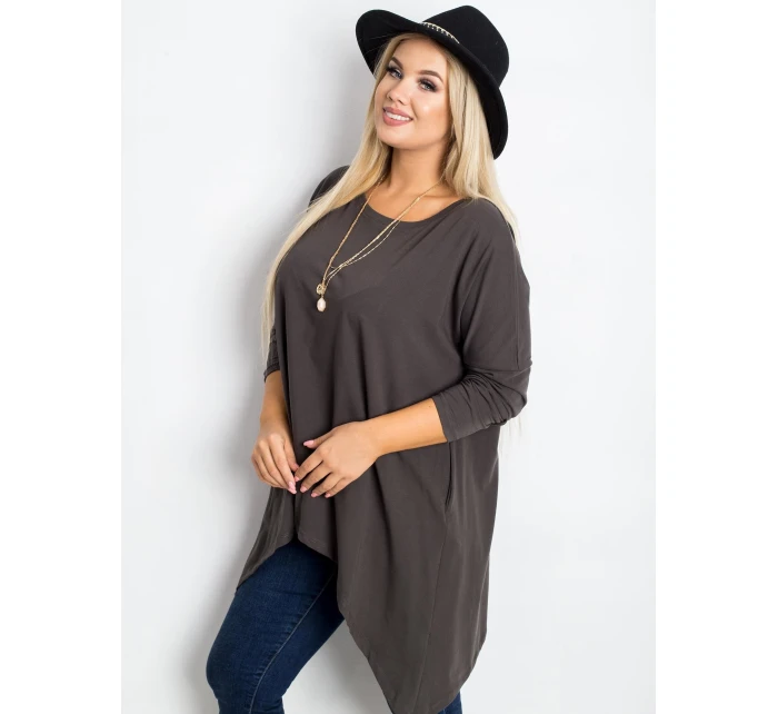 Bluzka RV BZ model 21802898 khaki - FPrice Bluzka RV BZ model 21802898 khaki - FPrice