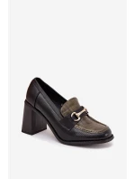 Topánky na polpäte model 217845 Krok vo veľkom štýle