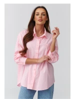 Košeľa s dlhým rukávom model 224100 Makadamia Košeľa s dlhým rukávom model 224100 Makadamia