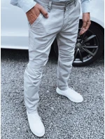 Pánské tmavě šedé chinos kalhoty Dstreet model 21976823 - FashionStreet