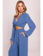 model 21136191 Široké kalhoty džíny - Moe