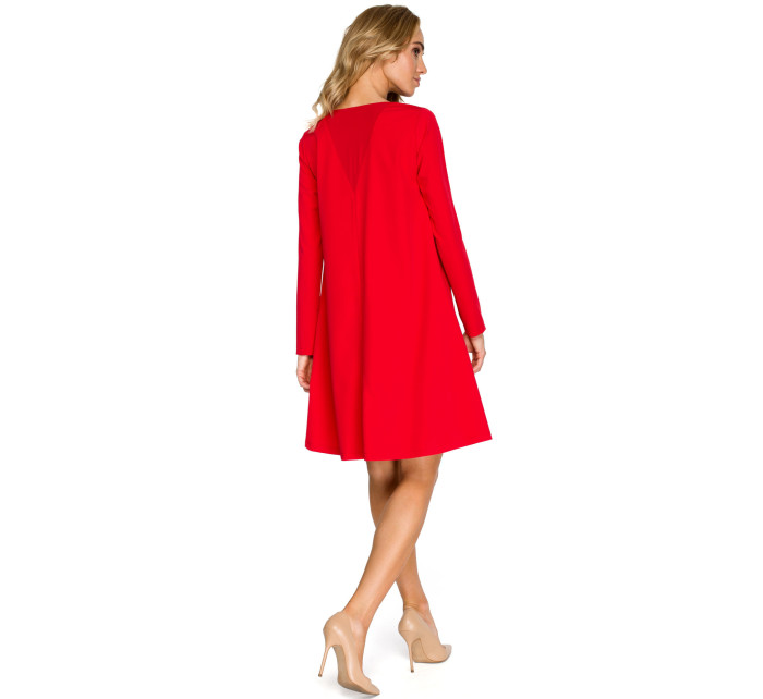 Dámske šaty S137 červené - Stylove