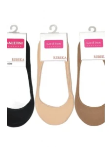 Bavlnené dámske ponožky baleríny 1251