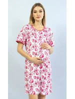 Dámská noční košile mateřská Méďa se srdcem