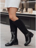 Dámské zateplené boty černé Dstreet model 21993828 - FashionStreet Dámské zateplené boty černé Dstreet model 21993828 - FashionStreet