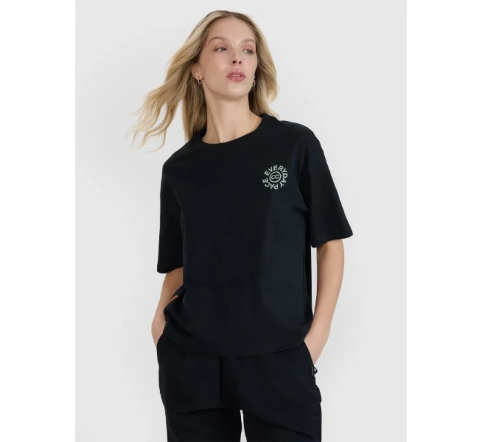 Dámske tričko oversize s potlačou 4F 4FWSS25TTSHF1993-20S Dámske tričko oversize s potlačou 4F 4FWSS25TTSHF1993-20S