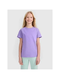 Dievčenské tričko s potlačou 4F 4FJWSS25TTSHF2176-51S