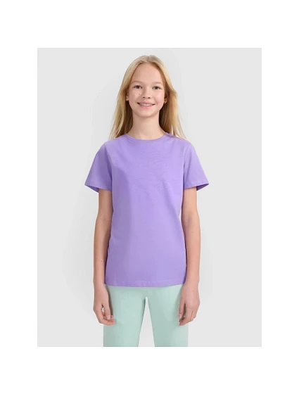 Dievčenské tričko s potlačou 4F 4FJWSS25TTSHF2176-51S