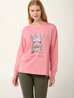 Dámské bavlněné pyžamo s potiskem   model 20617594 - Vamp