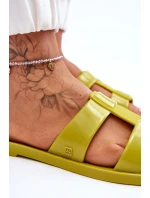 Módní pantofle  zelená model 21615460 - Zaxy