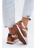 Dámské tenisky z semiše McArthur MA253W hnědé