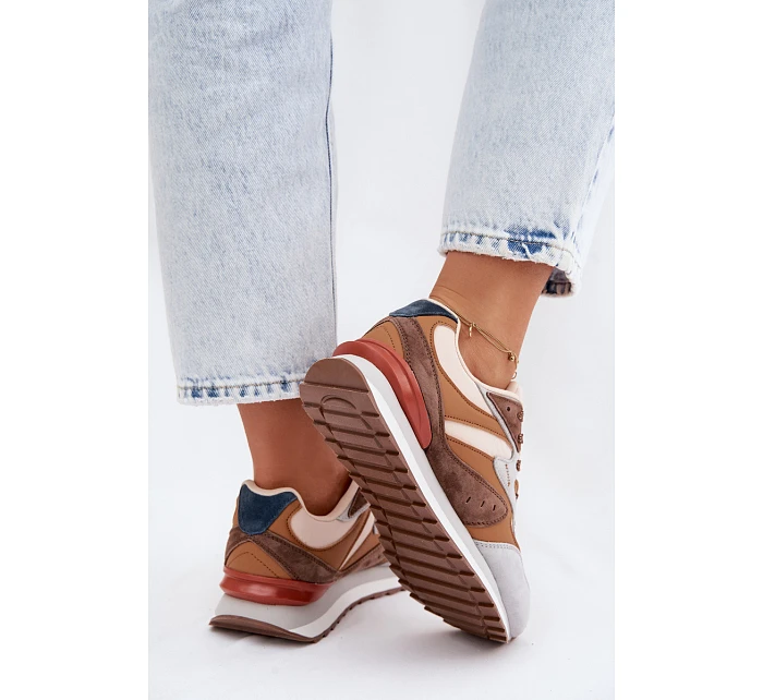 Dámské tenisky z semiše McArthur MA253W hnědé