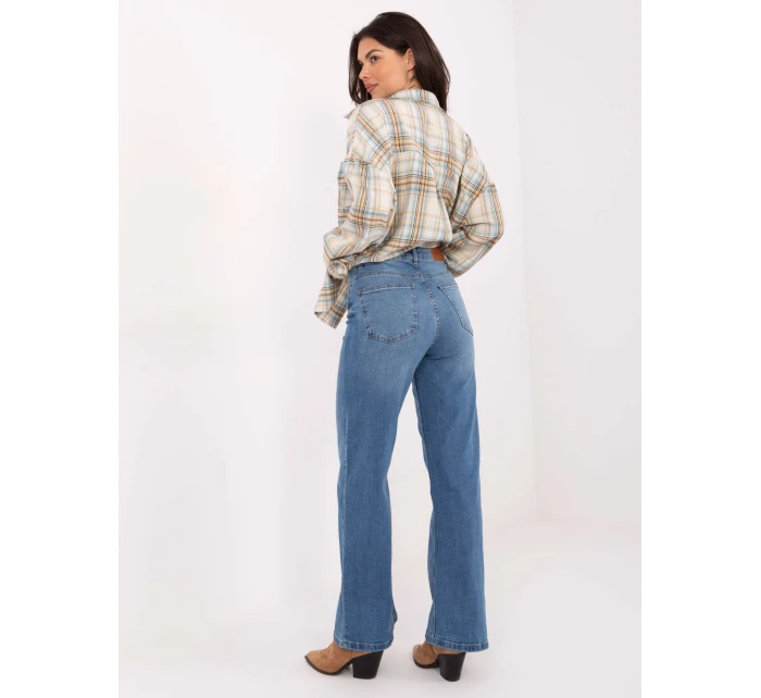 Nohavice D85083BI62544M319 modré