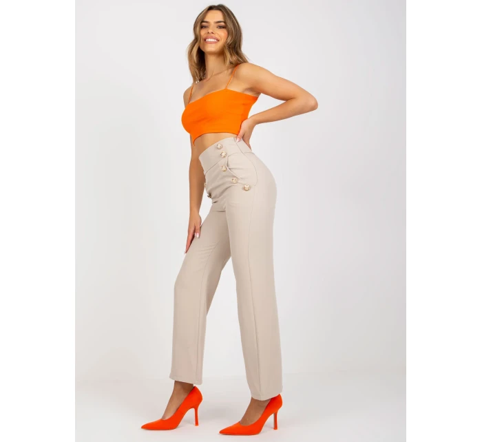 DHJ kalhoty SP model 17402100 béžová - FPrice