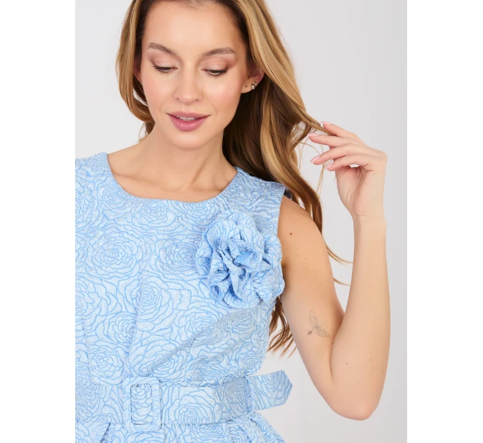 Šaty IT SK 21861.86 svetlo modrá