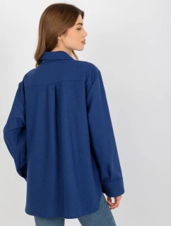 Košeľa LK KS 509164.11 tmavomodrá