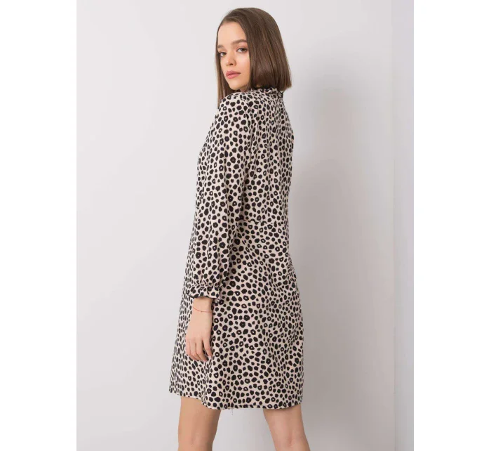 Šaty WN SK R817.66 svetlo béžová