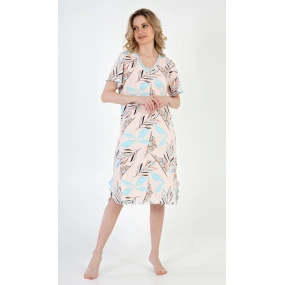 Dámska nočná košeľa s krátkym rukávom Melissa Dámska nočná košeľa s krátkym rukávom Melissa