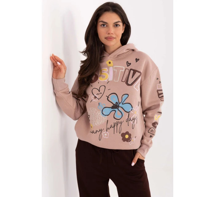 Mikina s kapucňou model 218218 Podúroveň Mikina s kapucňou model 218218 Podúroveň