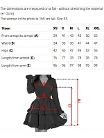 Šaty NINA s obálkovým výstřihem, rukávy a páskem  fuchsiová barva model 22129211 - numoco