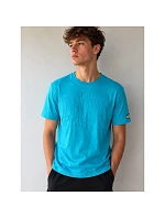 pánské tričko tyrkysové model 21348651 - LEONE