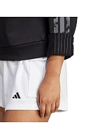 Dámska mikina adidas Animal Print 3-Stripes French Terry Sweatshirt black JM1835