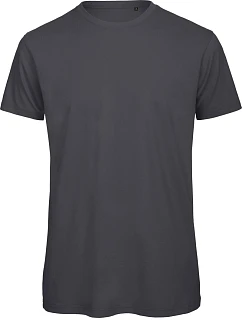 B&C Inspire T /men_° Pánske tričko s strihom Medium Fit z bio bavlny 01.TM42 tmavošedé