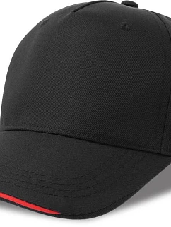 Recy Five 5 panelová kšiltovka black model 22450431 - Atlantis Headwear