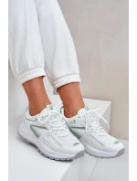 Buty Sportowe Damskie Big Star NN274A095 HI-POLY SYSTEM Biało-Zielone Buty Sportowe Damskie Big Star NN274A095 HI-POLY SYSTEM Biało-Zielone