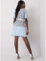 Šaty LK SK světle modrá model 17462075 - FPrice Šaty LK SK světle modrá model 17462075 - FPrice