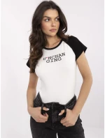 Tričko NM TS model 21003968 bílá černá - FPrice Tričko NM TS model 21003968 bílá černá - FPrice