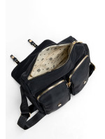 Monnari Tašky Veľká dámska taška s vreckami Čierna