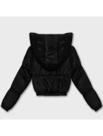 Černá krátká zimní bunda typu  model 21483436 - J.STYLE