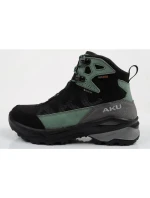 dámská trekingová sportovní obuv model 21948140 Goretex leather black green dámské - Aku dámská trekingová sportovní obuv model 21948140 Goretex leather black green dámské - Aku