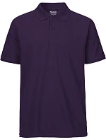 O Pánské piqué polo z bio bavlny purple model 22503733 - Neutral