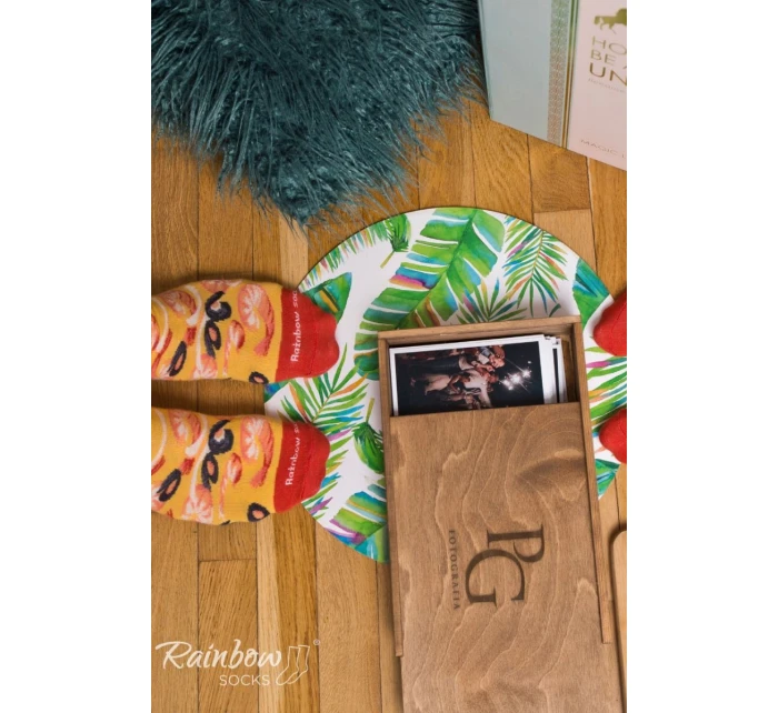 Rainbow Socks Pizza 4 páry model 21606732 - ZOOKSY/RAINBOW SOCKS