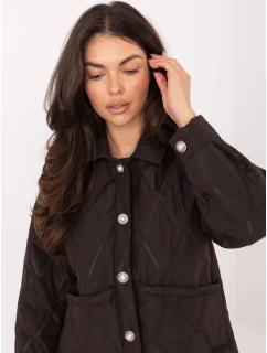 IT KR bunda FL9626.77 tmavohnedá