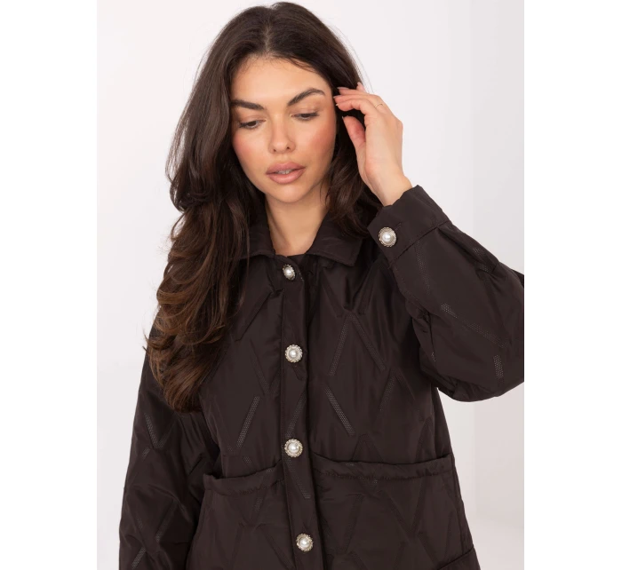 IT KR bunda FL9626.77 tmavohnedá IT KR bunda FL9626.77 tmavohnedá