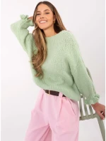 Sweter MI SW model 20849260 pistacjowy - FPrice