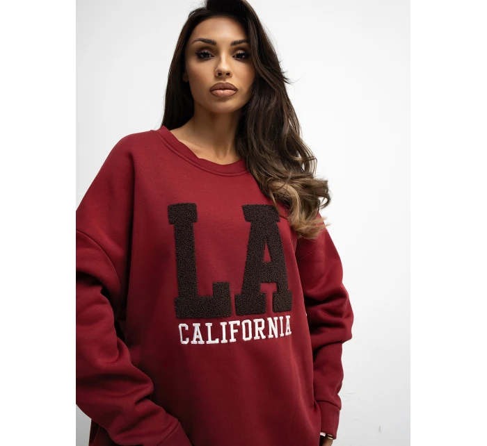 Bluza RV BL model 21777676 bordowy - FPrice