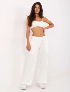 Spodnie RV DR model 21295476 ecru - FPrice