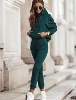 Dámska tepláková súprava Bibi D8 tmavo zelená - IVON