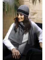 Dámska čiapka Katalonia čiernobiela - Kamea Dámska čiapka Katalonia čiernobiela - Kamea