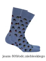 Pánske ponožky Wola Perfect Man vzorované W 94N03 Casual