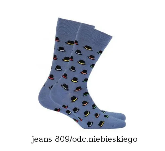 Pánske ponožky Wola Perfect Man vzorované W 94N03 Casual