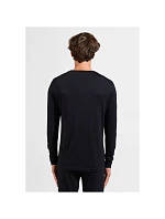 Odlo BL TOP Tričko s výstrihom l/s MERINO 200 veľkosť M Black