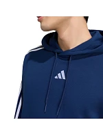 Pánská mikina adidas Essentials 3-Stripes French Terry Hoodie, tmavě modrá, KY4203 Pánská mikina adidas Essentials 3-Stripes French Terry Hoodie, tmavě modrá, KY4203