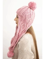 Čepice s rolováním Magda K293 camel