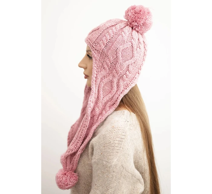 Čepice s rolováním Magda K293 camel